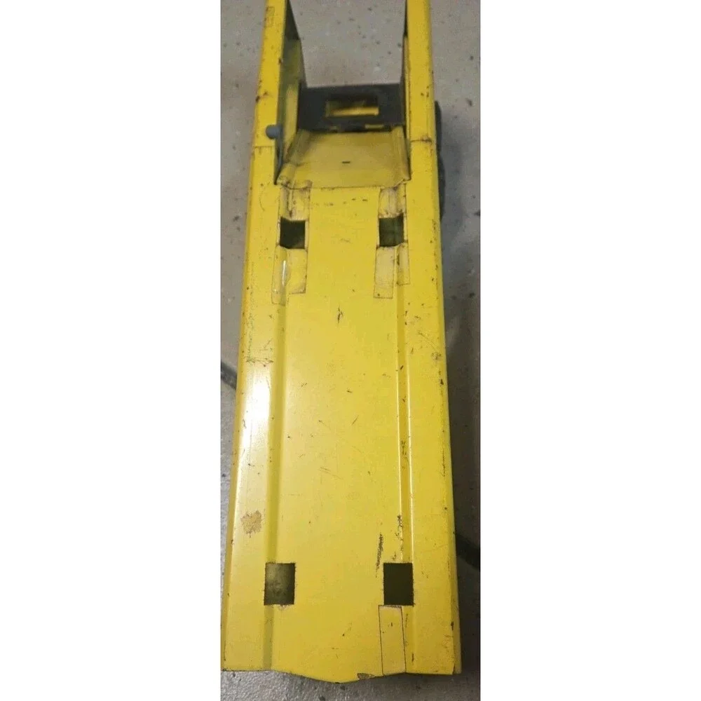 Vintage Tonka Toys Mighty Tonka Car Carrier Trailer Hauler Yellow Pressed Steel